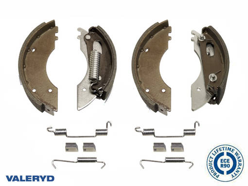 PERÄKÄRRYN JARRUKENKÄSARJA 160X35 GSM H/V-AKSELI - Peräkärryn jarrukengät - 125-4010211A - 1