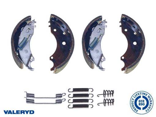 PERÄKÄRRYN JARRUKENKÄSARJA 160X35 KNOTT-AKSELI - Peräkärryn jarrukengät - 125-4010217A - 1