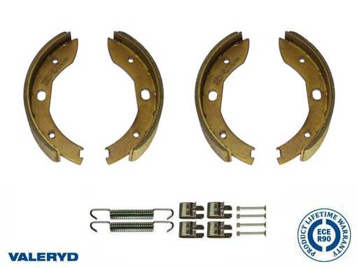 PERÄKÄRRYN JARRUKENKÄSARJA 200X35 HAHN-AKSELI - Peräkärryn jarrukengät - 125-4010004A - 1