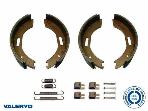 PERÄKÄRRYN JARRUKENKÄSARJA 200X50 BPW-AKSELI - Peräkärryn jarrukengät - 125-4010203A - 1