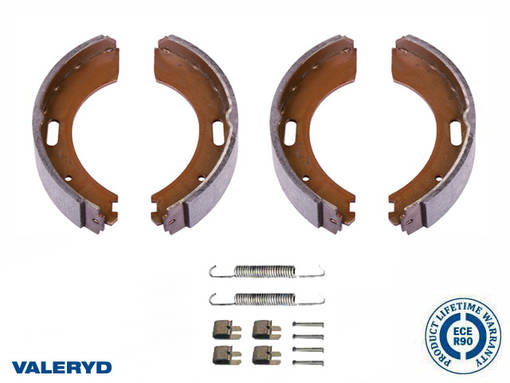 PERÄKÄRRYN JARRUKENKÄSARJA 230X40 BPW-AKSELI - Peräkärryn jarrukengät - 125-4010007A - 1