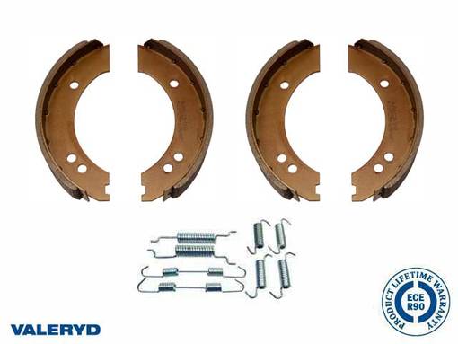 PERÄKÄRRYN JARRUKENKÄSARJA 230X40 BPW-AKSELI - Peräkärryn jarrukengät - 125-4010209A - 1