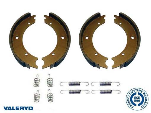 PERÄKÄRRYN JARRUKENKÄSARJA 250X40 KNOTT-AKSELI - Peräkärryn jarrukengät - 125-4010227A - 1