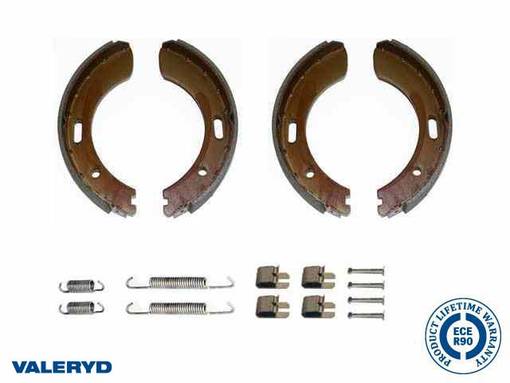 PERÄKÄRRYN JARRUKENKÄSARJA 250X40 PEITZ/HAHN AKSELI - Peräkärryn jarrukengät - 125-4010204A - 1