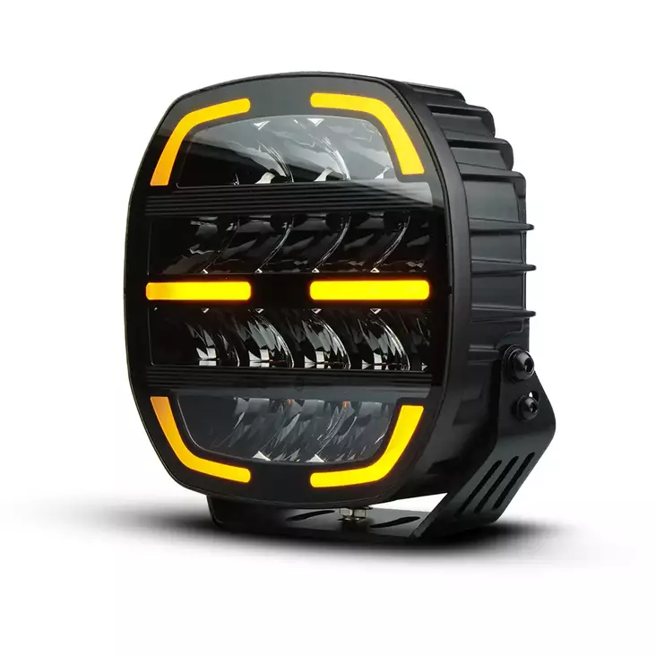 Monsterlux Core 9 LED lisävalo Mustalla Rungolla - Lisävalopaneelit - 3555-901001B - 1