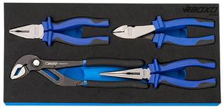 BOXO PIHTISARJA 4-OS. PAINONAPPILUKITUS - Työkaluvaunut - 284-BX009C - 1