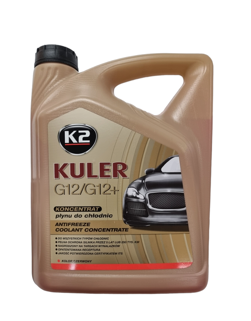 K2 JÄÄHDYTINNESTE PUNAINEN (100%) 5L - Jäähdytinnesteet ja lisäaineet - K2-T215C - 1