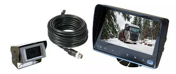 K27 peruutuskamera 7" näytöllä langallinen HD - Peruutuskamerat - 880-SV121HD - 1