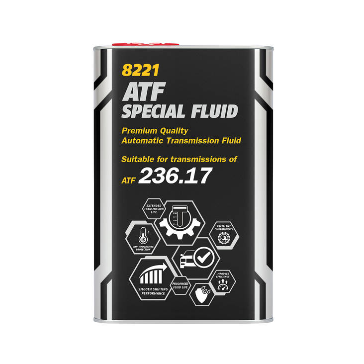 MANNOL ATF SPECIAL FLUID 236.17 8221 1L AUTOMAATTIVAIHTEISTOÖLJY - Automaattivaihteistoöljyt - MN8221-1ME - 1