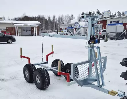 Bronco Varusteltu Tukkikärry Mönkijään - Mönkijän lisälaitteet - RESBroncosetti - 1