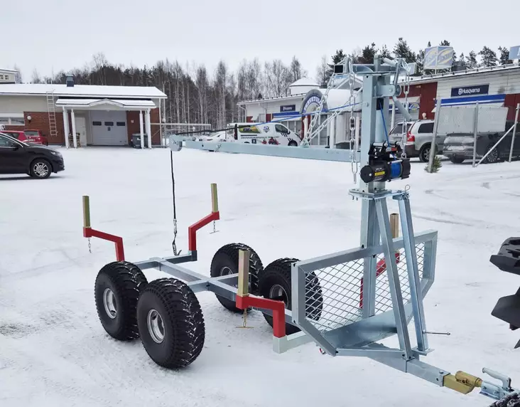 Bronco Varusteltu Tukkikärry Mönkijään - Mönkijän lisälaitteet - RESBroncosetti - 1