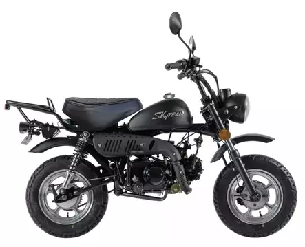 Skyteam Tuning R10 E5+ 49cc mopo | Mattamusta - Mopot ja Skootterit polttomoottorilla - SKY-TR10-MBLACK - 4