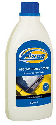 KESÄLASINPESU FIXUS 500 ml tiiviste 1:20 - Lasinpesunesteet - 114-TFK - 1
