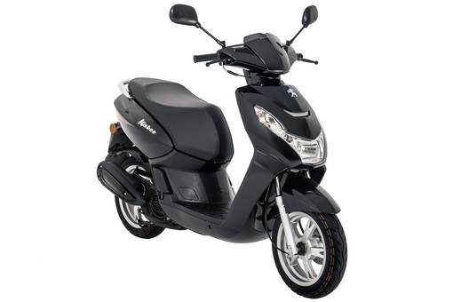 Peugeot Kisbee 4T musta Euro 5 - Mopot - KSBOZNK - 2