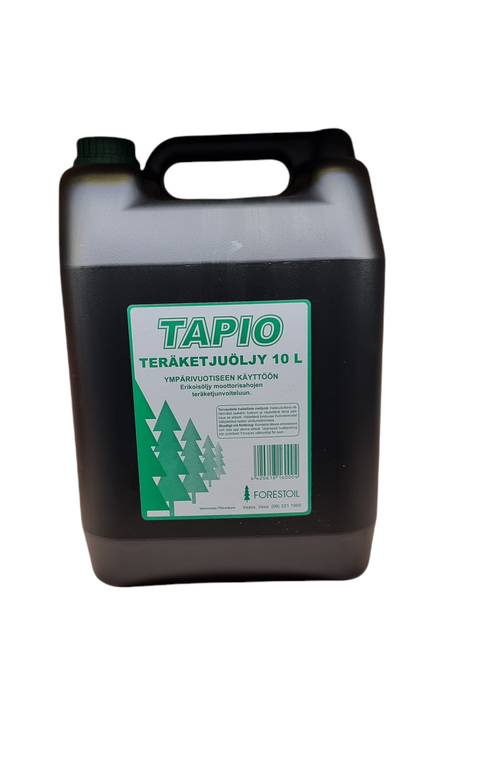 Tapio teräketjuöljy 10 L - Voiteluaineet - TERK - 1