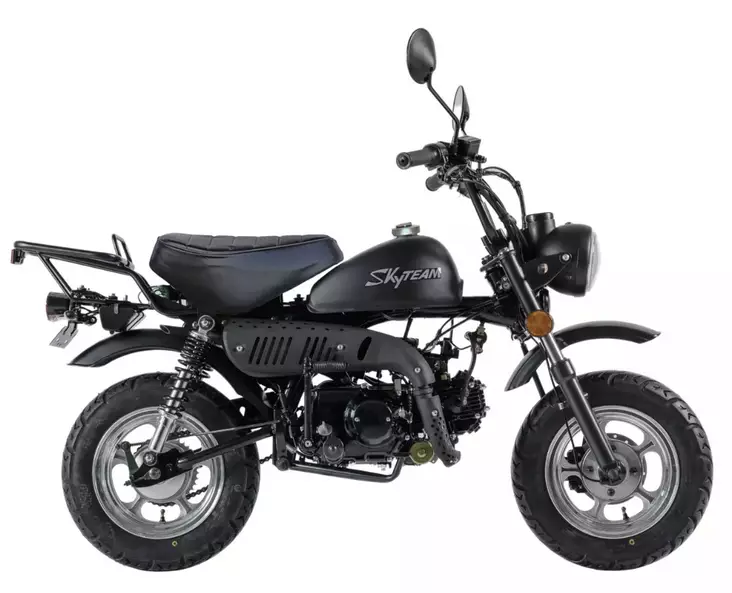 Skyteam Tuning R10 E5+ 49cc mopo | Mattamusta - Mopot ja Skootterit polttomoottorilla - SKY-TR10-MBLACK - 4