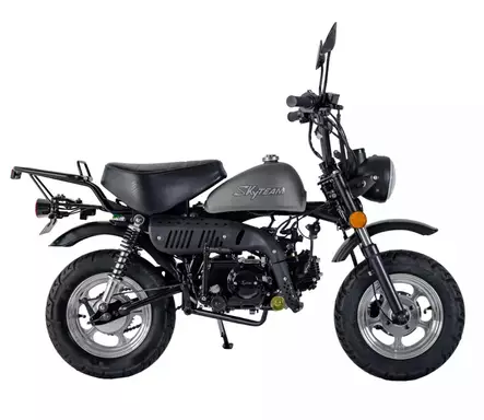 Skyteam Tuning R10 E5+ mopo | 49cc | Mattateräs - Mopot ja Skootterit polttomoottorilla - SKY-TR10-MSTEEL - 1