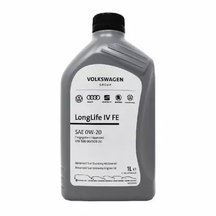 VAG LongLife IV FE 0W-20 VW 508 00/509 00 moottoriöljy 1L - Moottoriöljyt - VW-0W-20-1L - 1