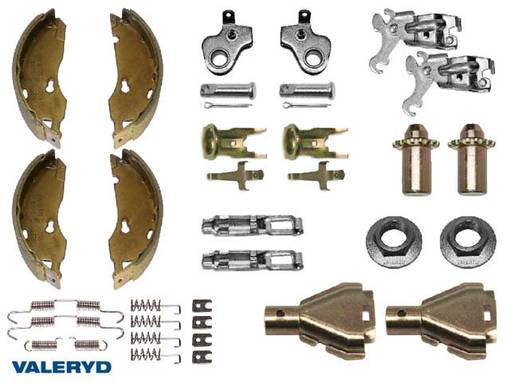 PERÄKÄRRYN JARRUKENKÄSARJA 160X35 ALKO SUPERKIT - Peräkärryn jarrukengät - 125-5010201XL - 1