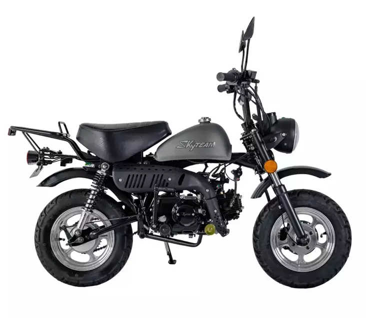 Skyteam Tuning R10 E5+ mopo | 49cc | Mattateräs - Mopot ja Skootterit polttomoottorilla - SKY-TR10-MSTEEL - 1