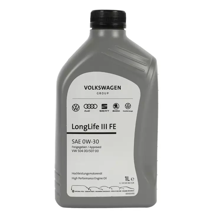 VAG LongLife III FE 0W-30 VW 504 00/507 00 moottoriöljy 1L - Moottoriöljyt - VW-0W-30-1L - 1
