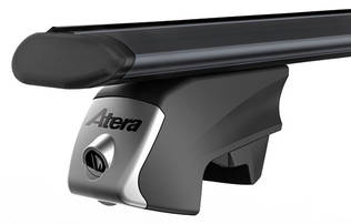 Kattoteline Porsche Cayenne 2010-11/2017 integroidut kattokaiteet - Porsche taakkatelineet - 909-porcay10-am - 1