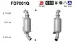 Volkswagen DPF hiukkassuodatin | AS 098-FD7001Q - Pakoputkien hiukkassuodattimet - 098-FD7001Q - 1