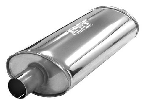Simons ovaali vaimennin Big 51 2" ruostumaton - 2" pakoputket - 091-U325100R - 1