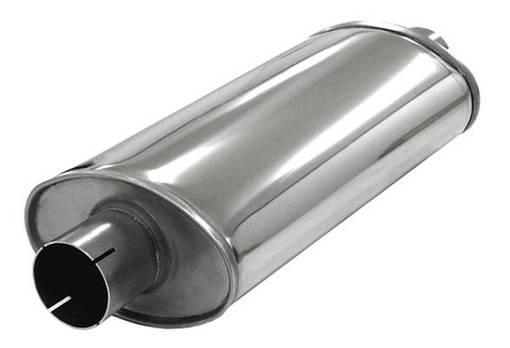 Simons ovaali vaimennin Big 63 2 1/2" ruostumaton - 2 1/2" pakoputket - 091-U326300R - 1