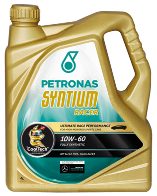 Petronas Syntium Racer 10W-60 4 L - Moottoriöljyt - PRS-70000K1YEU - 1