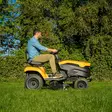 STIGA Tornado 398e Akkukäyttöinen Puutarhatraktori akkupaketilla - Traktorileikkurit - RES398EAKKU - 5