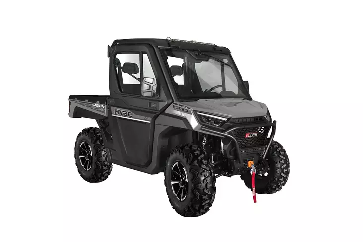 Aodes Workcross 1000 Pro V-Twin HV/AC rinnakkain istuttava mönkijä - Mönkijät - 1000WORK-HVAC-GREY - 1